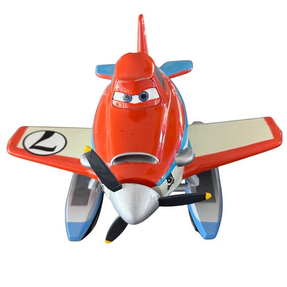 Disney Pixar Planes Fire & Rescue Dusty Coin Bank Rare Collectable - Picture 1 of 8